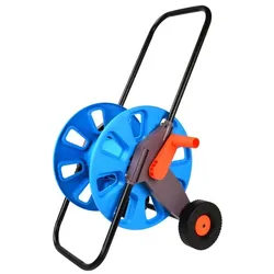 Schlauchwagen Schlauchtrommel 60m blau 8302