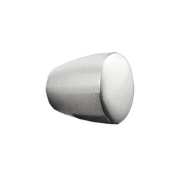MB-Knopf, Funnel,Ø 19,6mm,H 21mm, Zink, edelstahloptik