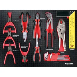 Mephisto XXL Premium Werkzeugwagen mit 9 Schubladen inkl. Ringschlüssel-Set