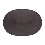 Continenta Platzset Oval 45 x 31 cm Anthrazit grau