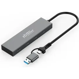 MicroConnect (UC0070-5G-USB-C-4IN1-C) Schnittstellen-Hub