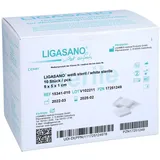 Ligamed medical Produkte GmbH Ligasano weiß Verband 1x5x5 cm steril