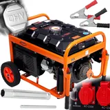 KRAFT&DELE | Inverter Stromgenerator, 3500W, 12/230V, Notstromaggregat hausversorgung, für Garage Werkstatt, Baustelle