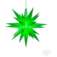 Herrnhuter Sterne 13 cm grün LED