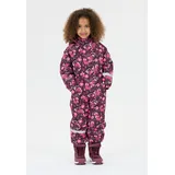 ZigZag Schneeoverall ZIGZAG "Tower", Kinder, Gr. 122, EURO-Größen, beere, fuchsia, 100% Polyester, lang, Overalls, mit wasser- und winddichter TPU-Membran