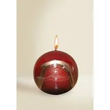 Kopschitz Lotos Kugelkerze 80 mm rot