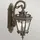Elstead Lighting Außenwandleuchte Aluminium, Glas, Metall H:73,7 cm IP44 3xE14 bronze
