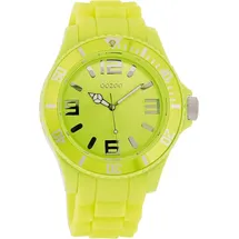 Oozoo Armbanduhr grün Silikon Timepieces Damen Analog-Quarzuhr UOC4366A | Grün