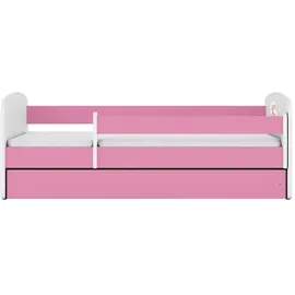 raumhirsch furniture Kinderbett 80 x 180 cm Holzwerkstoff rosa