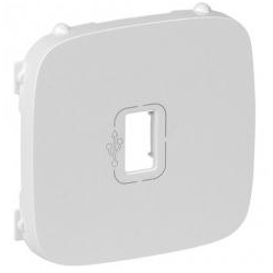 Legrand Valena Allure, Abdeckung für USB-Dose (ultraweiß)