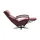 Hukla Relaxsessel Pierre Leder 75 x 117 x 87 cm Rot elektrisch