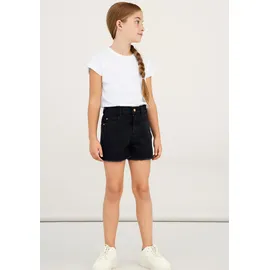 NAME IT NKFROSE HW MOM DNM Shorts Schwarz 110