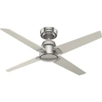 Hunter Deckenventilator Cordelia M Nickel mit Fernbedienung Ventilator, Silber