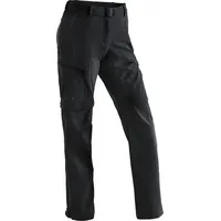 Maier Sports Nata Zip-Off Wanderhose Schwarz 42