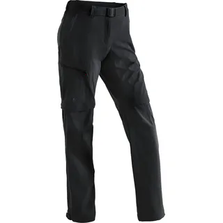 Maier Sports Nata Zip-Off Wanderhose Schwarz 42