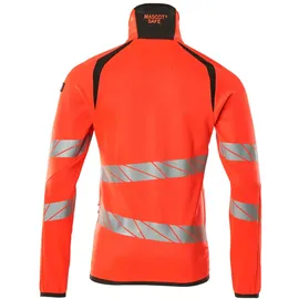Mascot Fleecepullover mit Reißverschluss Microfleecejacke S hi-vis rot/dunkelanthrazit