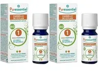 Puressentiel Huile Essentielle Cannelle de Ceylan BIO 2x5 ml