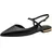 TAMARIS Damen Sling Pump mit Blockabsatz Leder, schwarz, 36 EU