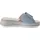 s.Oliver Damen Pantoletten aus Leder mit Schnalle, Blau (Soft Blue), 38 EU - 38 EU