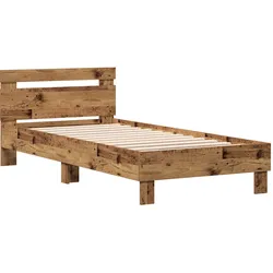 Altes Holz Einzelbett Massivholz Einzel Langlebig Rustikal