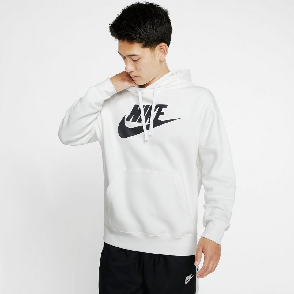 Nike Sportswear Kapuzensweatshirt Club Fleece Men's Graphic Pullover Hoodie weiß XXL