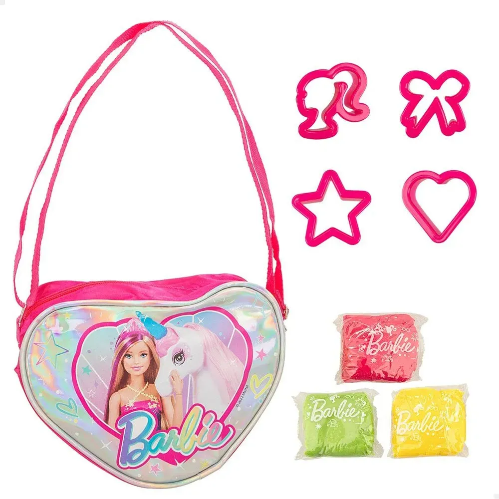 Barbie Fashion Handtasche Kreativ-Knetspiel - 8 Teile für kreativen Spaß!