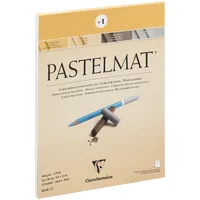 Clairefontaine Pastelmat Zeichenblock 12 St. 360 g hellgelb/gelb/dunkelgrau/hellgrau