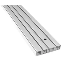 SN DECO GROUP Vorhangschiene SH (3)" Gr. 7, weiß, 360 cm - aus 2 Teilen)