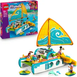 Konstruktionsspielsteine LEGO "Segelabenteuer (42664), LEGO Friends", bunt, Spielbausteine, Kinder, Made in Europe