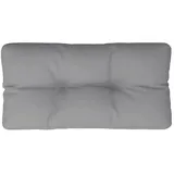 vidaXL Palettenkissen 80 x 40 x 12 cm grau 1 St.