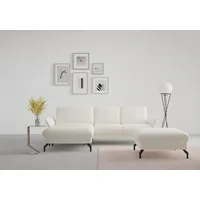 sit&more Ecksofa »Fashion L-Form«, wahlweise mit Kopfteilverstellung und Vorziehsitz, motorisch