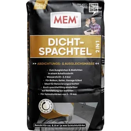 mem Dicht-Spachtel 2 in 1 15 kg