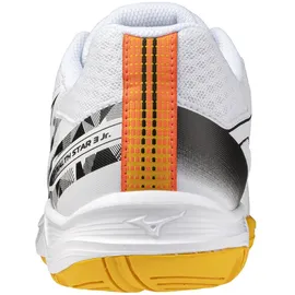 Mizuno Stealth Star 3 Jr. - Kinder Handballschuh - White/Fiery Coral/Citrus - 36