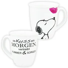 SNOOPY Kaffeetasse 0,28 l Weiß