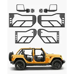 VEVOR 4-Türen Jeep Rohrtür für 2018-2024 Jeep Wrangler JL Adventure-Stil