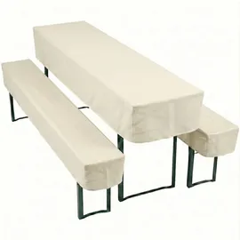 nyvi Biertischhusse Ecru 50 x 220 cm
