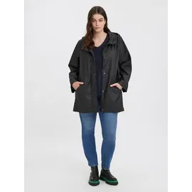Vero Moda Curve Damen VMCMALOU Coated Jacket CUR NOOS Jacke, Black, 50