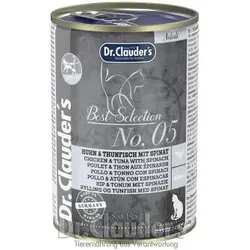 Dr. Clauder's Best Selection No5 Huhn & Thunfisch mit Spinat 12x400 g