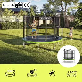 Zipro Trampolin Jump Pro 183 cm Schwarz/Grün