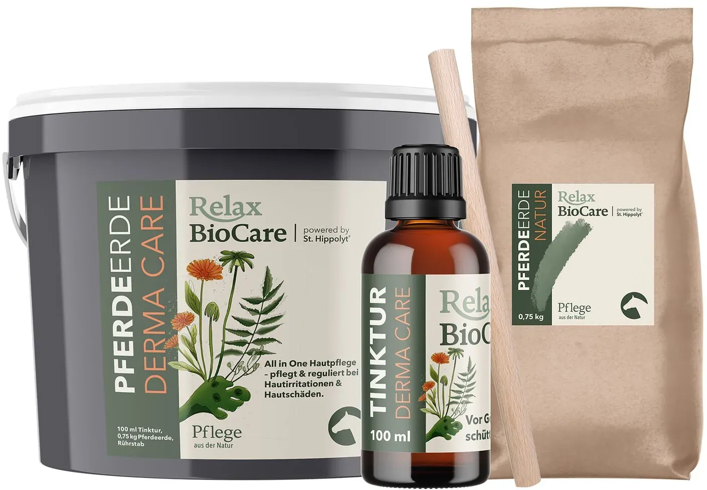 Relax BioCare Pferdeerde Dermacare 750 g