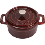 Staub Cocotte 10 cm rund grenadine-rot