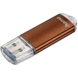 HAMA USB-Stick "Laeta, USB 3.0, Bronze", braun (bronzefarben), 256 GB, USB-Sticks