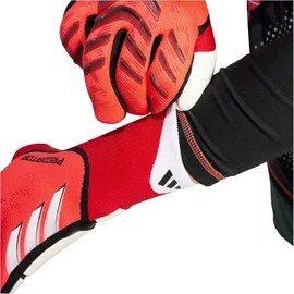 adidas Predator Pro Torwarthandschuhe - Lucid Red / Black / Pure Ruby - 10 1/2