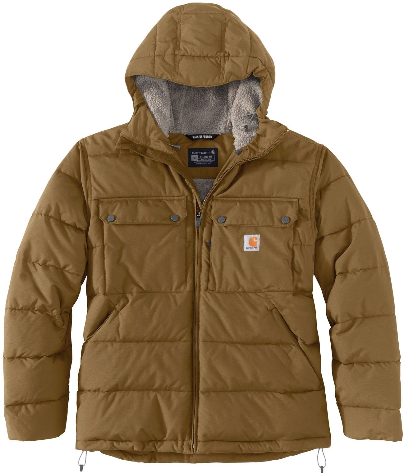 Carhartt Montana, veste matelassée - Marron - XL