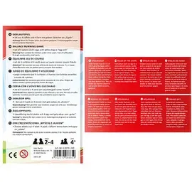 IDENA Eierlaufspiel Geschicklichkeitsspiel 1 St. Mehrfarbig