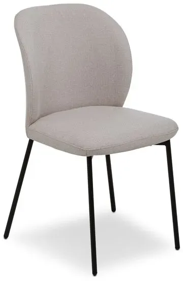 [de]sign & more Stuhl Anzio Stoff Beige