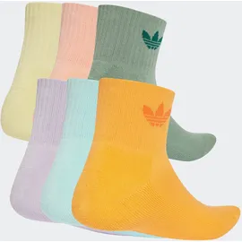 adidas MID ANKLE Socken 6er Pack Bunt 43-45