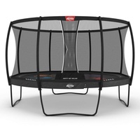 Berg Toys BERG Trampolin Elite Ø 430 grau Levels + Netz Deluxe