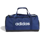 adidas Linear Duffel M DKBLUE/WHITE