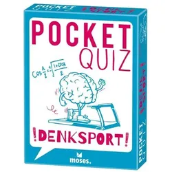 MOSES. VERLAG 100576 Pocket Quiz Denksport